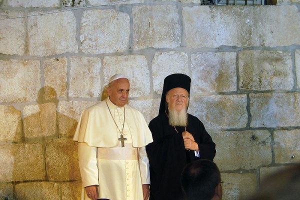 papież franciszek i patriarcha bartłomiej